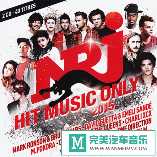 无损音乐 英文曲-群星：VA《NRJ Hits Music Only》2CD/2015/FLAC/BD(1)