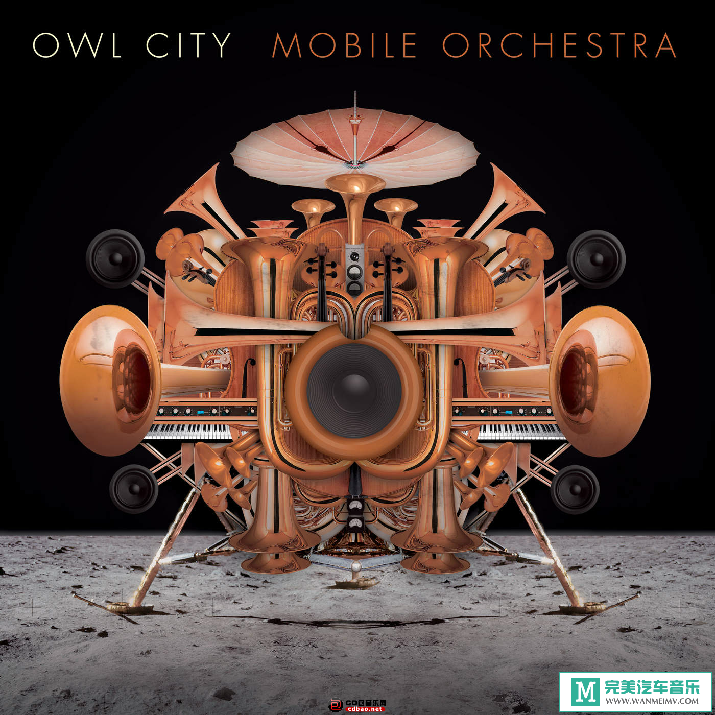 无损音乐 英文曲-电子流行：猫头鹰之城 Owl City《Mobile Orchestra》2015/FLAC/BD(1)